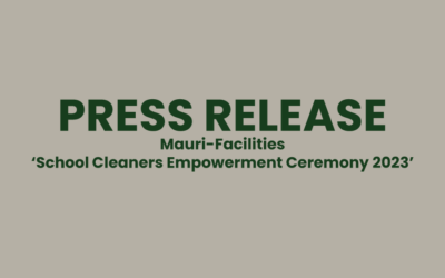 COMMUNIQUÉ DE PRESSE – Mauri Facilities célèbre l’épanouissement de ses ‘School Cleaners’